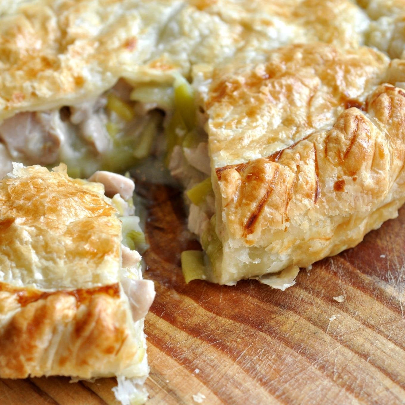 Chicken & Leek Pie