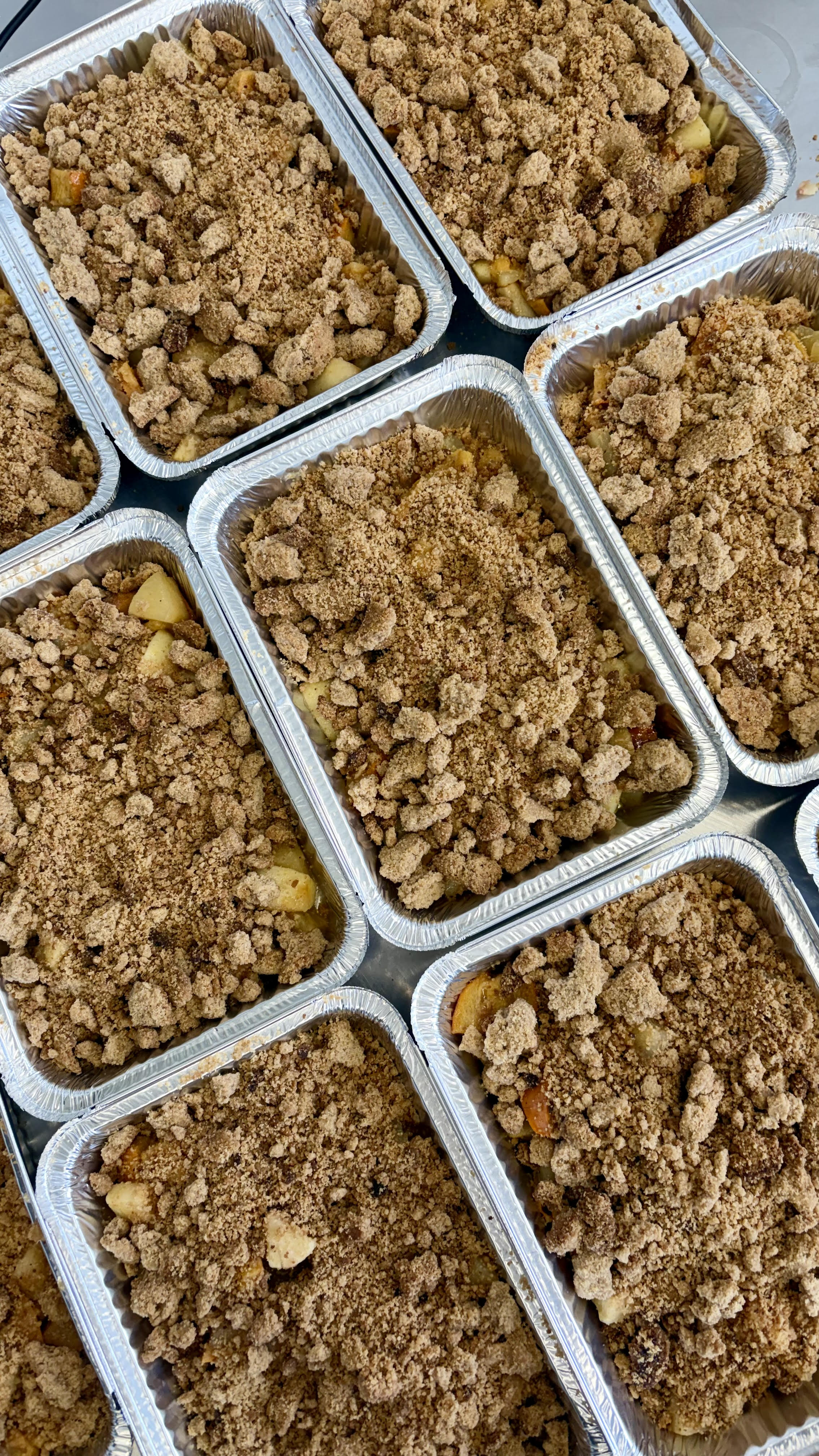 Apple & Persimmon Crumble